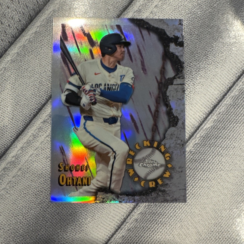2026 Topps Chrome Shohei Ohtani Wrecking Crew #WC-2 Los Angeles Dodgers